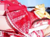 コミックマーケット コスプレ 超美形レイヤーさんのセクシー★巫女コスプレ まくりあげ 純白パンチラ コミケ 高画質版
