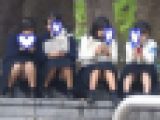 こんなのありえない！！見たことがない・・・（ＦＨＤ）４人組のＫちゃん！！大変です！！パンツが見えてますよ特別編１６