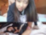 ★顔出し☆めちゃ可愛制服☆ラブホで密会?生ハメＳＥＸ授精?カメラ目線可愛すぎるフェラ顔【個人撮影】