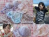 【JD】色白でかわいい女子大生の汚れた下着で、、、