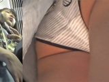 私服お姉さんのスカート内抜き打ち検査14