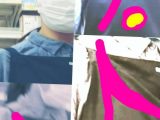 チク◯勃◯！盗◯防止シート下から覗き、薬◯販売員さん！