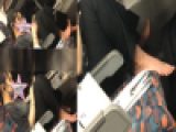 【ポケオナ】靴を脱いで足指をくねくねしている娘に興奮【射精】