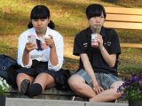 制服姿の女のコを撮影しました！！３０