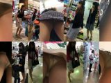 ６人のお姉さんの逆さパンチラ動画　２２８