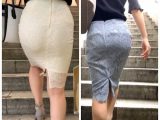 【デカエロ尻レースタイトスカート】レースタイトスカートがエロくで似合う清楚系ビッチOLのエロ尻を公開！【463】