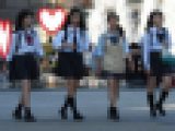 制服姿の女のコを撮影しました！！３５