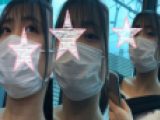 【カメラ目線】マスク美人と目が合う