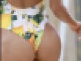 【解禁！30分超え】食い込みすぎなモデルのビキニショー