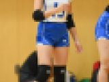 動画アプリでバズった激カワJDバレー部員のユニフォーム姿を激写！