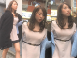 【盗撮】ちょいギャル風美女のパンティーを路上で盗撮！！！！！！！！
