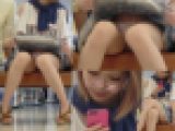 パタパタとスカートをためかせパンツが丸見えの可愛い女の子の極上対面パンチラ～FHD動画編～SP