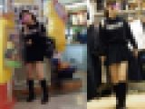 某有名チア部　制服女子　放課後追跡チャレンジ【FHD】