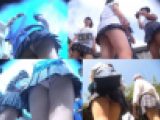 文〇祭へ潜入！JKパンチラ入れ食い状態！. 11