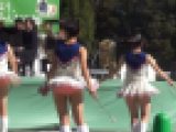 イベント参加のバトンKチア演技
