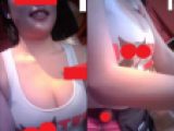 【爆乳Hカップ】チアコス店員のおっぱいがエロ過ぎて凄すぎる、、、【限定販売★永久保存版】