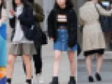 4k女子 リクスー、制服、かわいいギャル