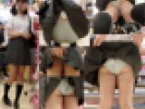 【鬼畜スカートめくりvol33】～19連続めくりで食い込みPを晒されまくるアイドル系ロリ娘～※再
