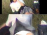 J○ 清楚系美女 純白パンモロ 接写撮影