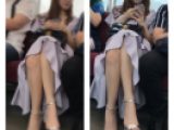 長編シリーズ325 S級美人お姉さんの対面エロ過ぎる生足美脚