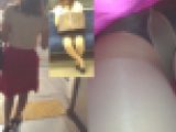 パンティ連続盗撮5days～ミニスカ美魔女マダム編②(車内対面撮り特典有)