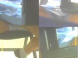 #073 「まさか！お嬢様校の女生徒が！」お行儀が悪く、生ショーツとそのフロント刺繍部分を鮮明に盗撮されたJK風