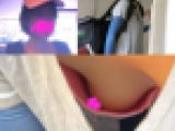 汗かきショートヘア配達員のふっくらピンク乳首が届きました!