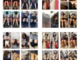 総尺９４分の長編　豪華14名のJK風制服/私服美女の対面・接近・真上からのエロ過ぎる生足美脚15