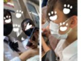 2名のJK風制服美女の接近エロ過ぎるミニスカ生足134