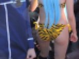 コスプレ2017冬上から下から至近距離で大勢に囲まれ撮影【動画】イベント編 3847