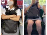 超絶JK風制服S級メガネ美女の対面エロ過ぎるミニスカ生脚136