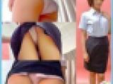 素人パンチラ in 自宅で個人撮影会 vol.013 タイトスカートOLモデル☆化粧品メーカー社会人 きずなさん「こっち側は全部