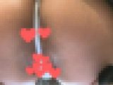 ムチムチのケツ！歩きながらTバック食い込み直し！マンマン食い込み！