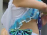 コスプレ2017夏エロい背中下乳ムチムチ尻ギャル【動画】イベント編 3874と3872セット販売