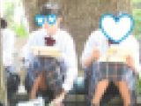 清楚系&美少女&発見!!(FHD)お弁当をたべているCちゃん!!大変です!!パンツが見えてますよ特別編15