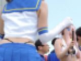 コスプレ2017夏スカートの中丸見えにフル勃起！前傾姿勢お尻突き出し【動画】イベント編 3877と3838セット販売