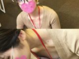 【胸ちら/乳首】会社のクリスマス飾り付け・事務OLさん【丸見え】