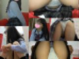 【素人・個人撮影】下着NGの個人撮影会で隠撮　りくちゃん《パンチラ》制服編