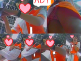 1/10~1/11限定【再販】キャンギャル逆さ風 特別編 顔アップ! わざとバレ! それでも強行? 必死にガードするキャンギャル