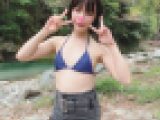 【6人密集大乱交】貧乳敏感乳首の女子大生22歳／ハーレムフェラ／階段で外から丸見え露出/乳首セルフ弄り中出し【神企画②】