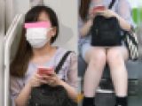 【1/24まで目元ボカシ無】綺麗に生白見えちゃってるJD