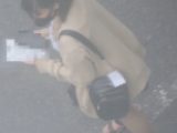 路上で客引きをしているメイドカフェ店員日中の繁華街【動画】街撮り編 1853