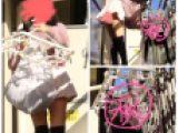 ★女子大生の洗濯シーン★パンティー落として生パンティーをGET!