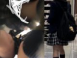 ♯4 全てが理想的な制服JKの逆さ撮り風景