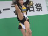 超高画質FHD動画 アンスコ丸見えダンスで応援合戦!お色気チアガールのステージパフォーマンスを最前列からローアングル撮りNO-2