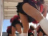 チアガールローアングル撮影ベスト8