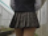 超ミニスカJK　追跡　痴漢１