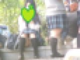 制服姿の可愛いコを発見!!(FHD)大変です!!パンツが見えてますよ21