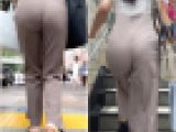 【2名・そんなにエロいパンティーを履いているとは！】