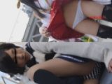 超高画質FHD動画 露出エロレイヤーがコ○ケで谷間やパンツを露出しまくり!撮らせまくりNO-1NO-2セット商品